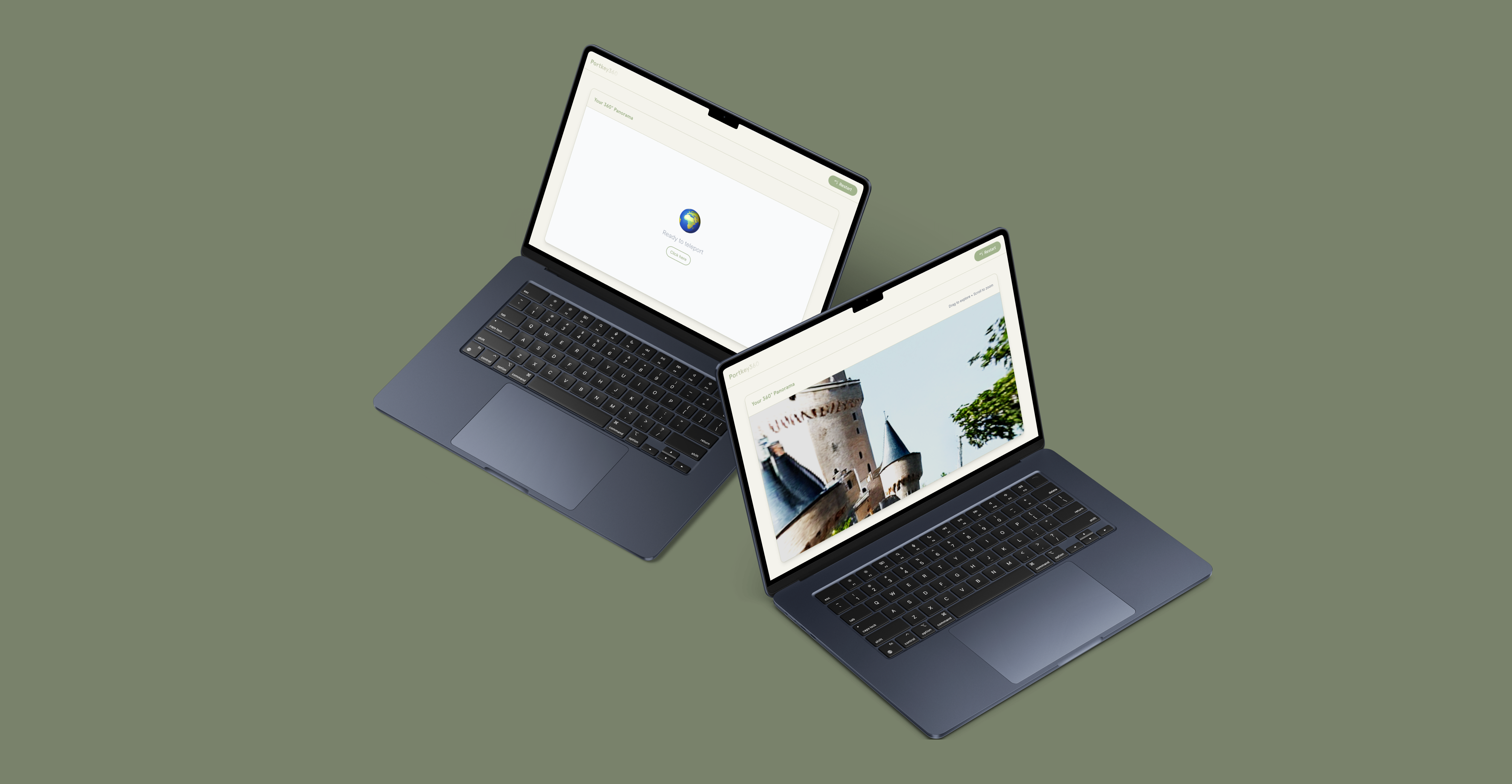 Portkey360 platform interface